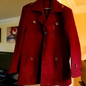 Burgundy jacket